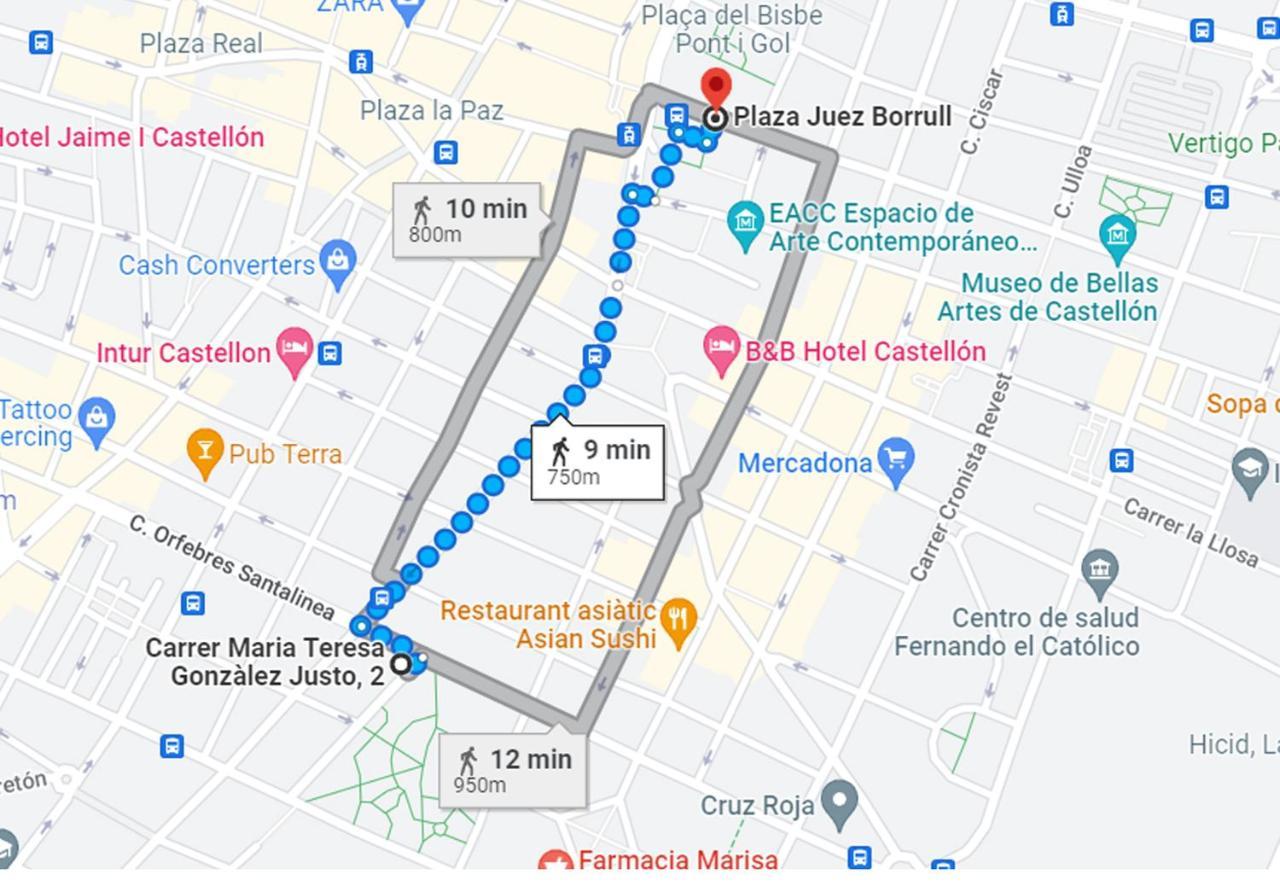 Apartamento con balcón cerca del centro Castellón de la Plana Exterior foto